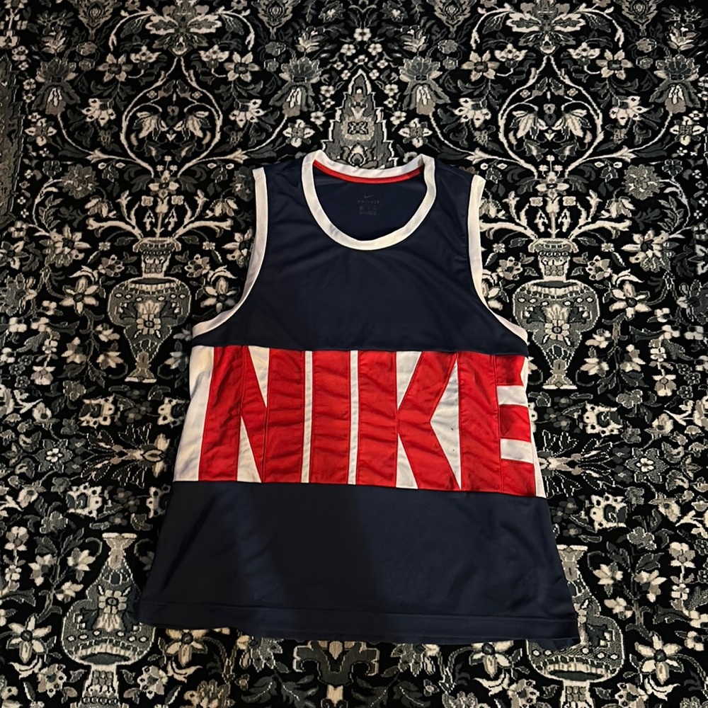 Navy Blue Men’s Nike Logo Jersey